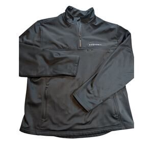 Propper Kinetic Men L Quarter Zip Pullover Zip Pockets Pouches Stretch Tactical